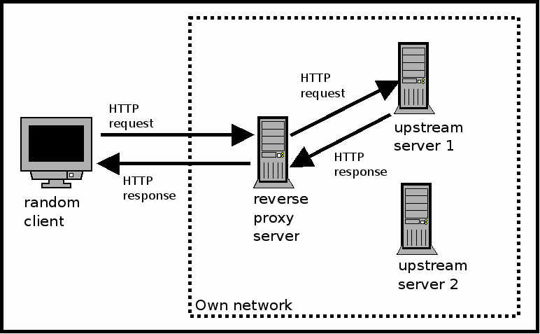 Implement a reverse proxy server.